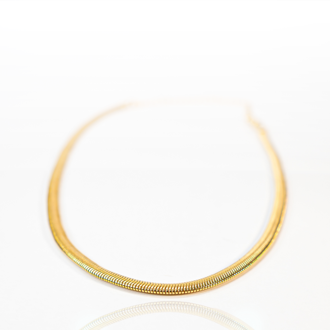 CHOKER SNAKE GOLD