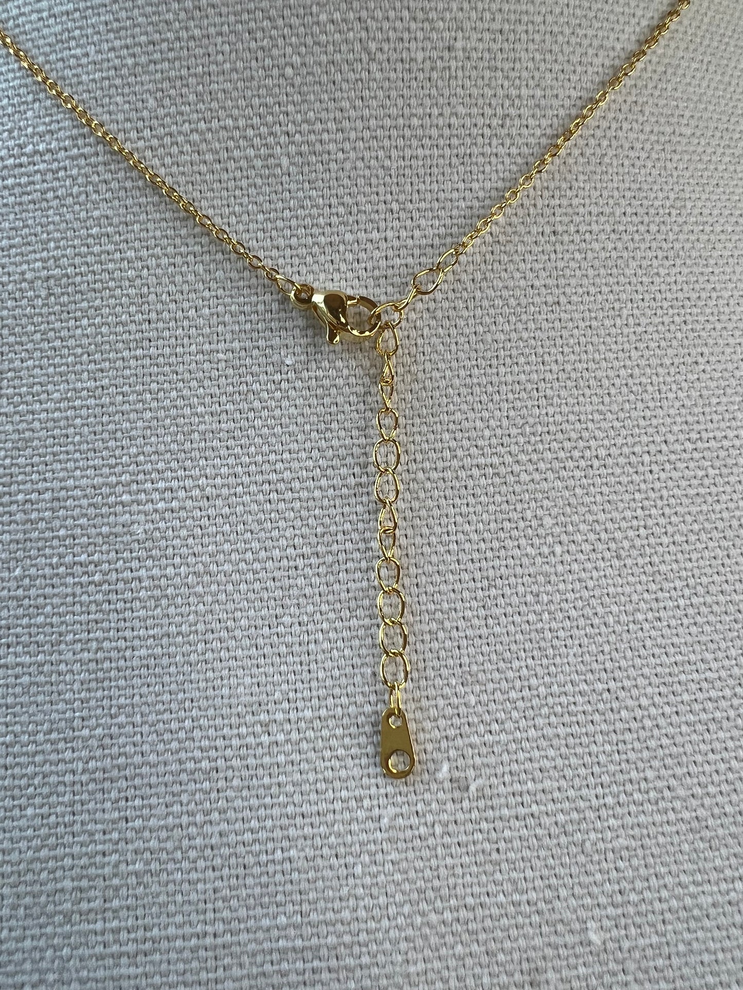 PIZZA NECKLACE GOLD