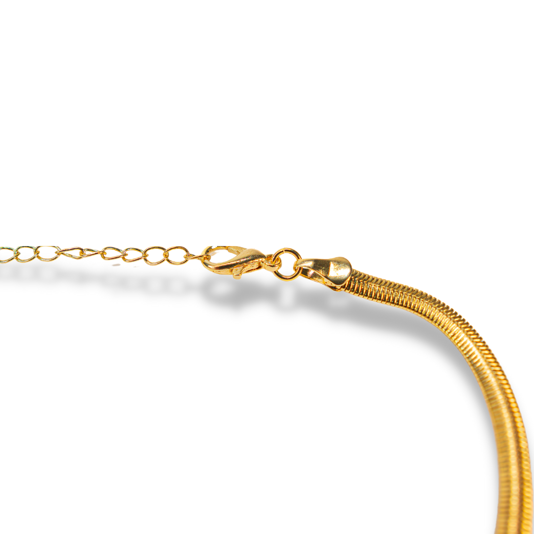 CHOKER SNAKE GOLD