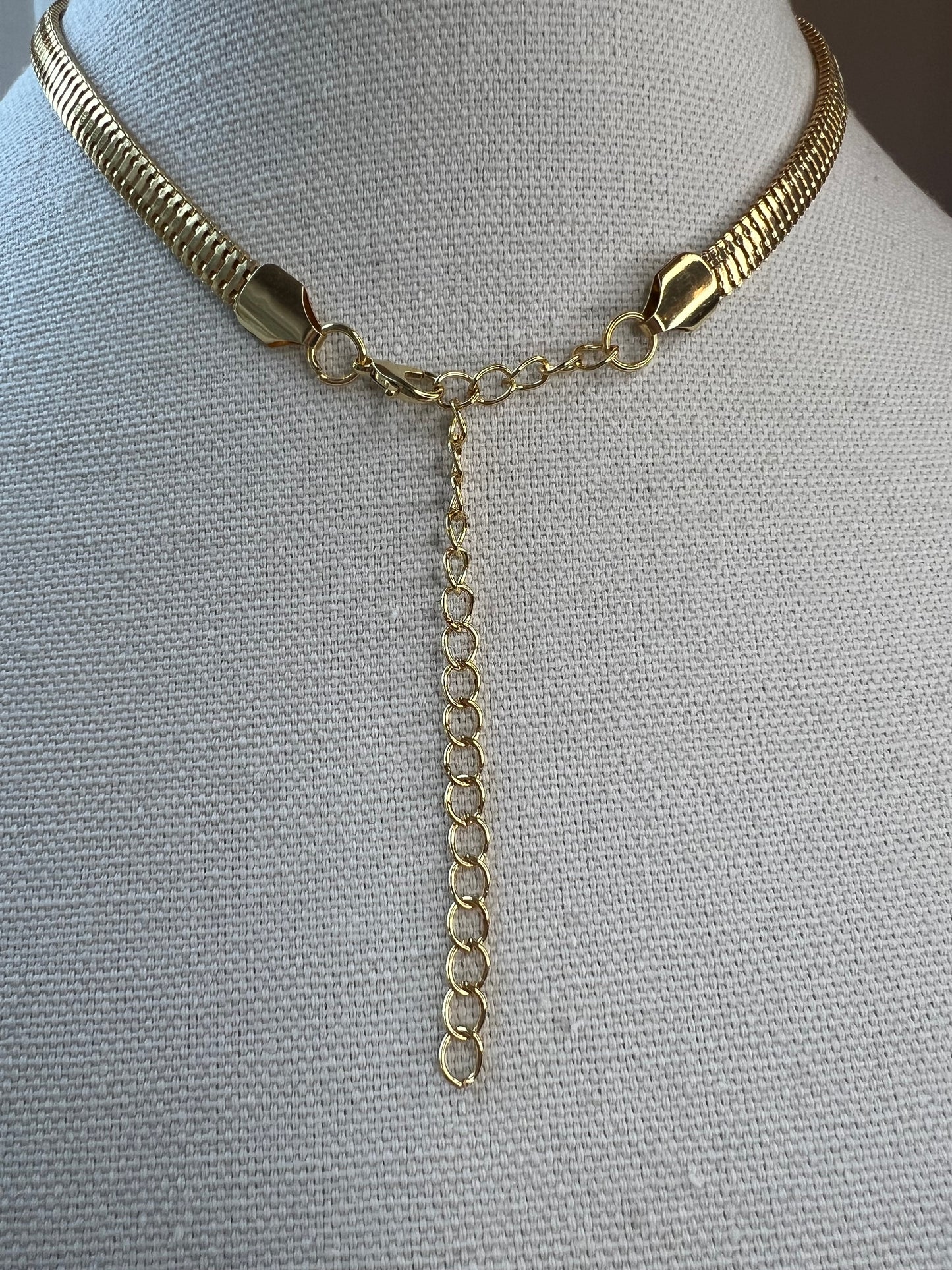 CHOKER SNAKE GOLD DALLAS