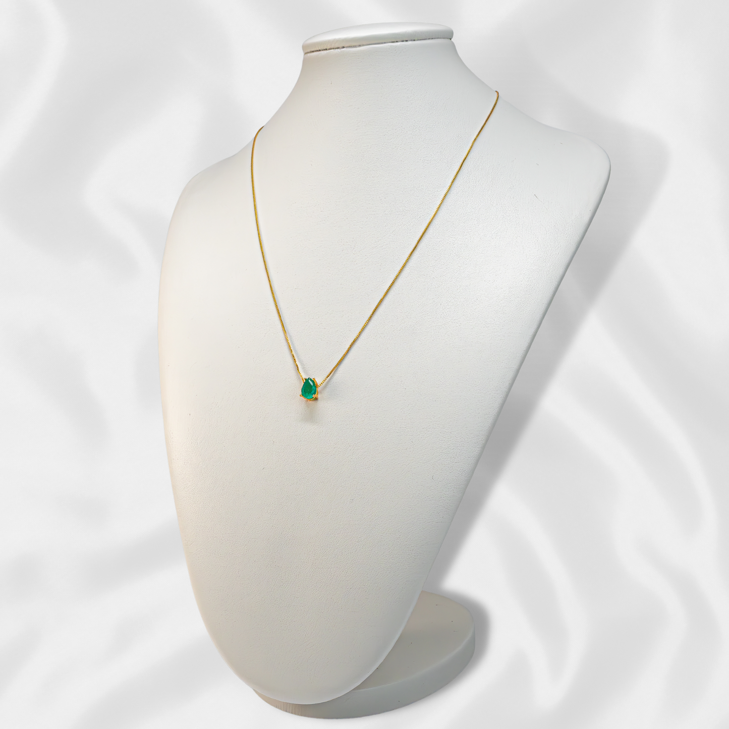 Necklace JADE Drop