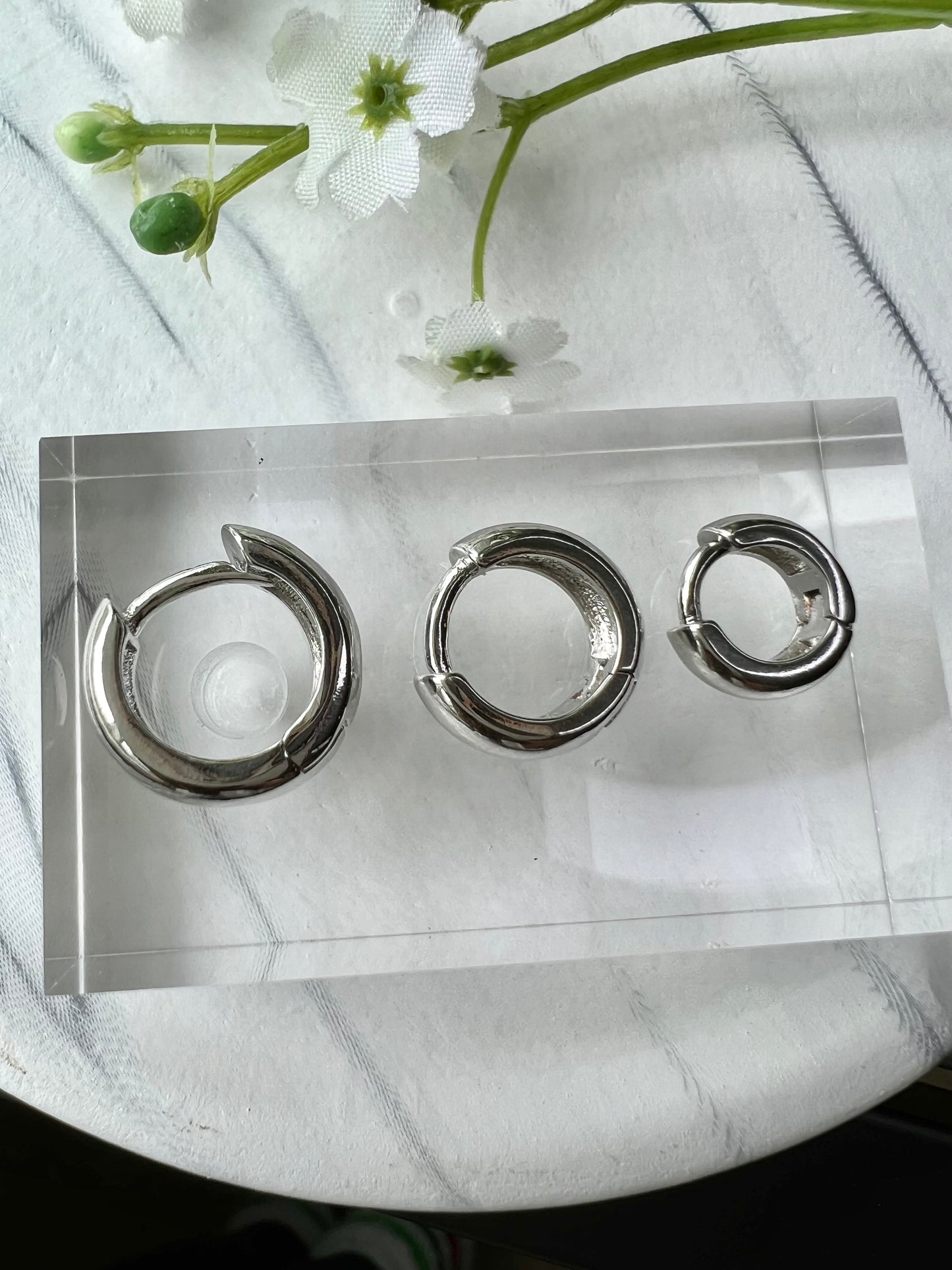 HOOP SMALL SILVER