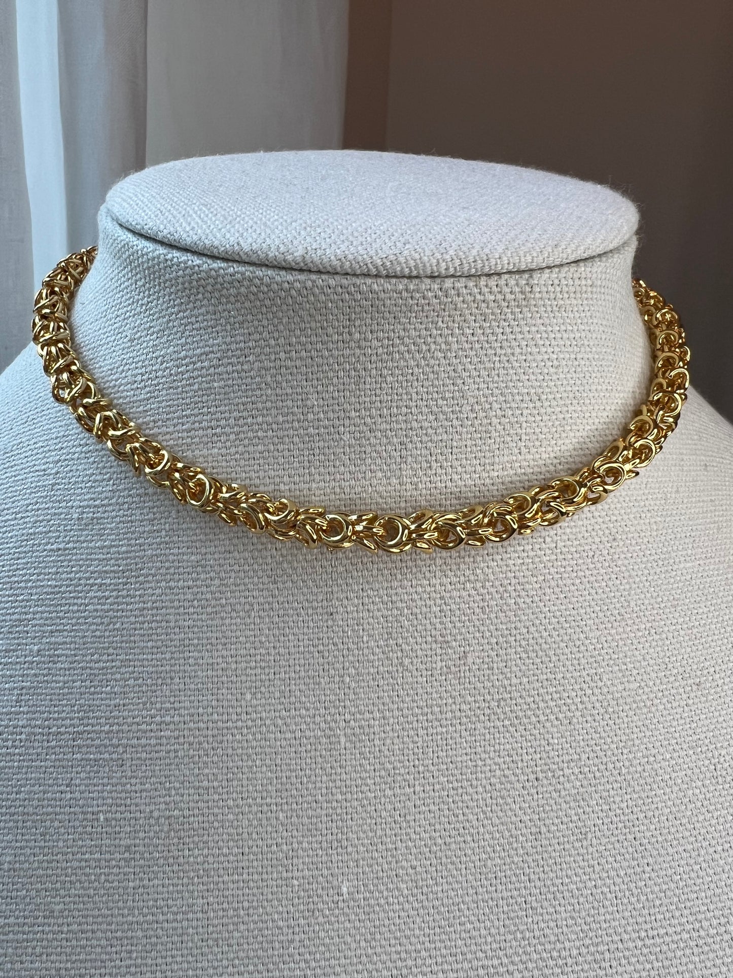 NECKLACE GOLD ART DECO