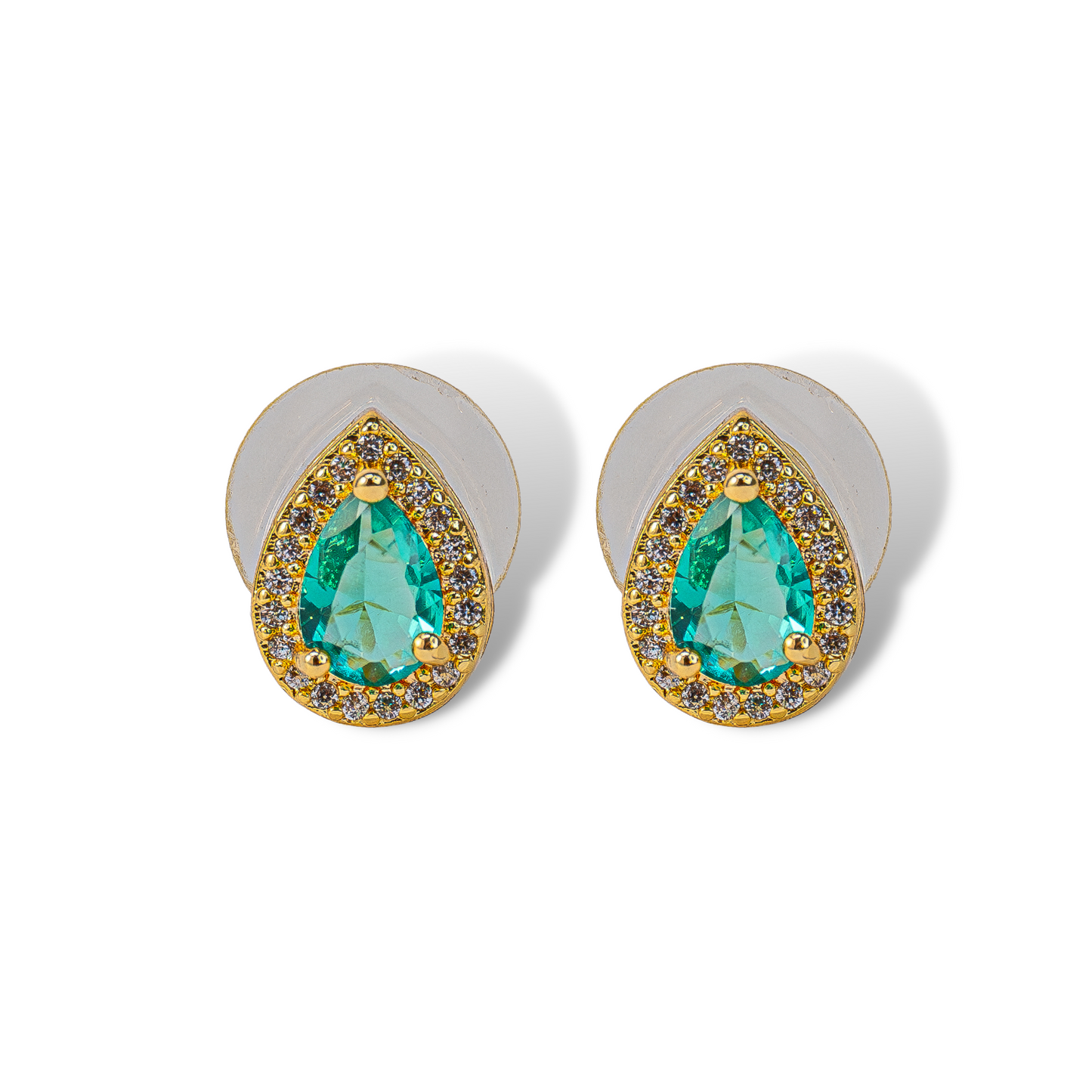 Earring Turmaline Drop