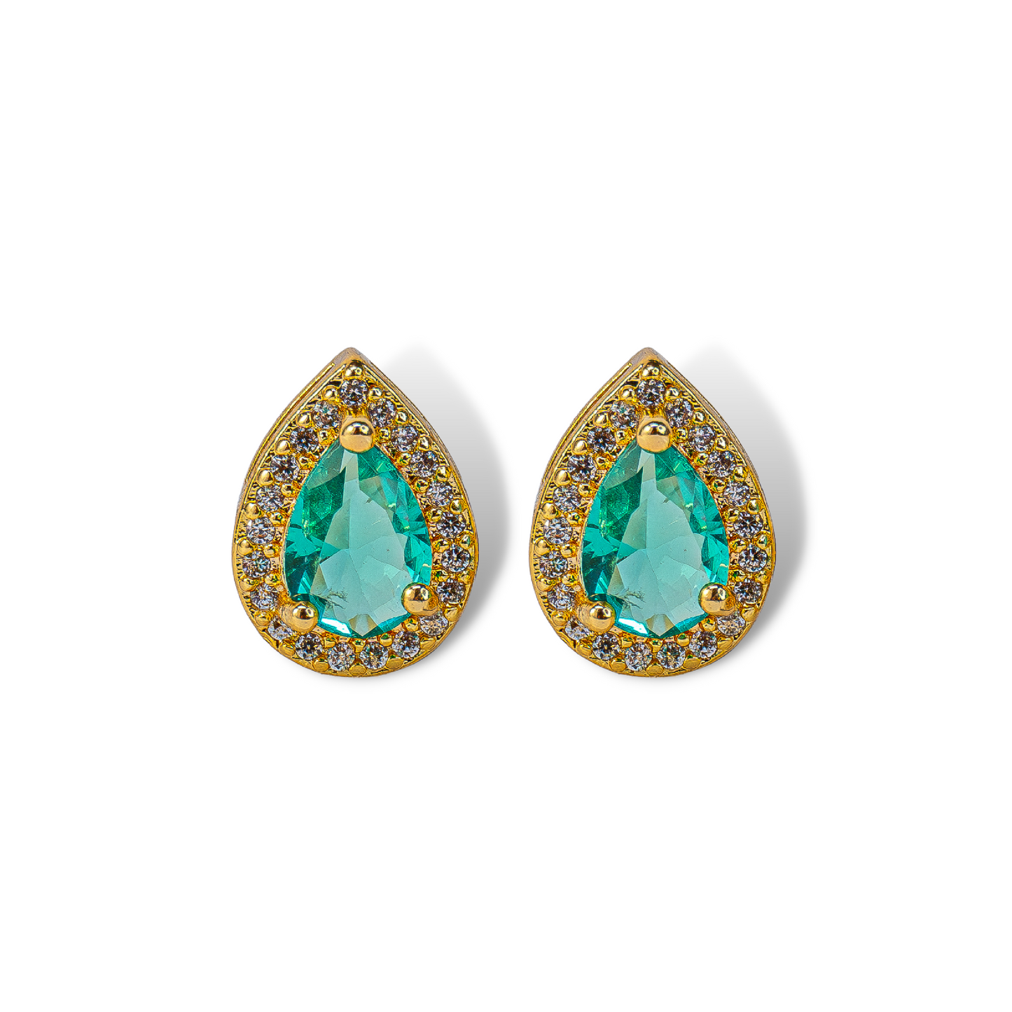 Earring Turmaline Drop