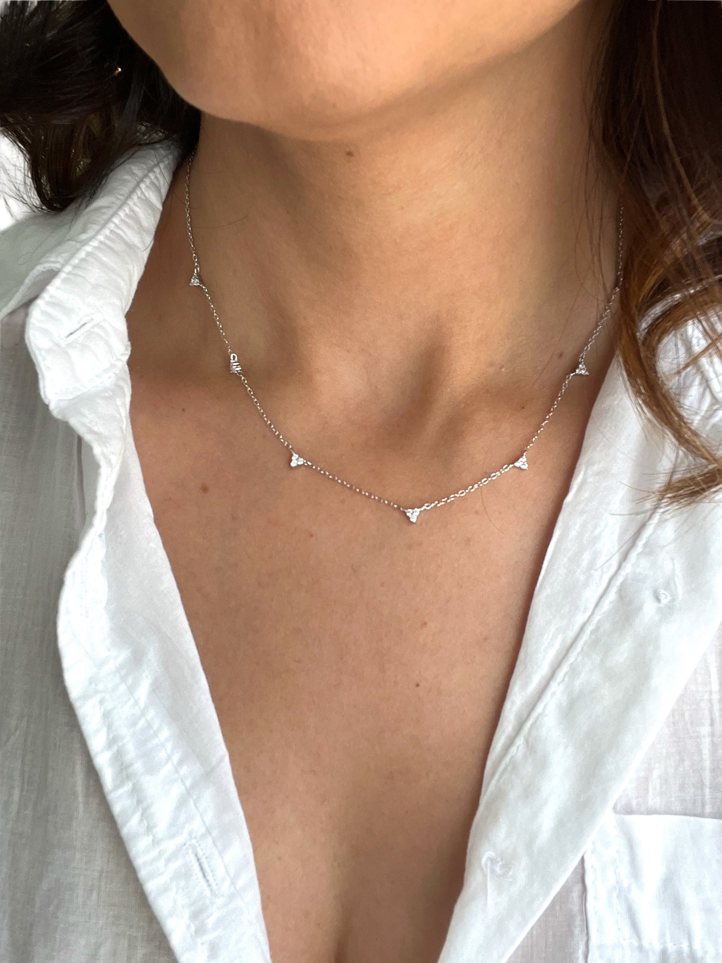 Choker Silver Delicate