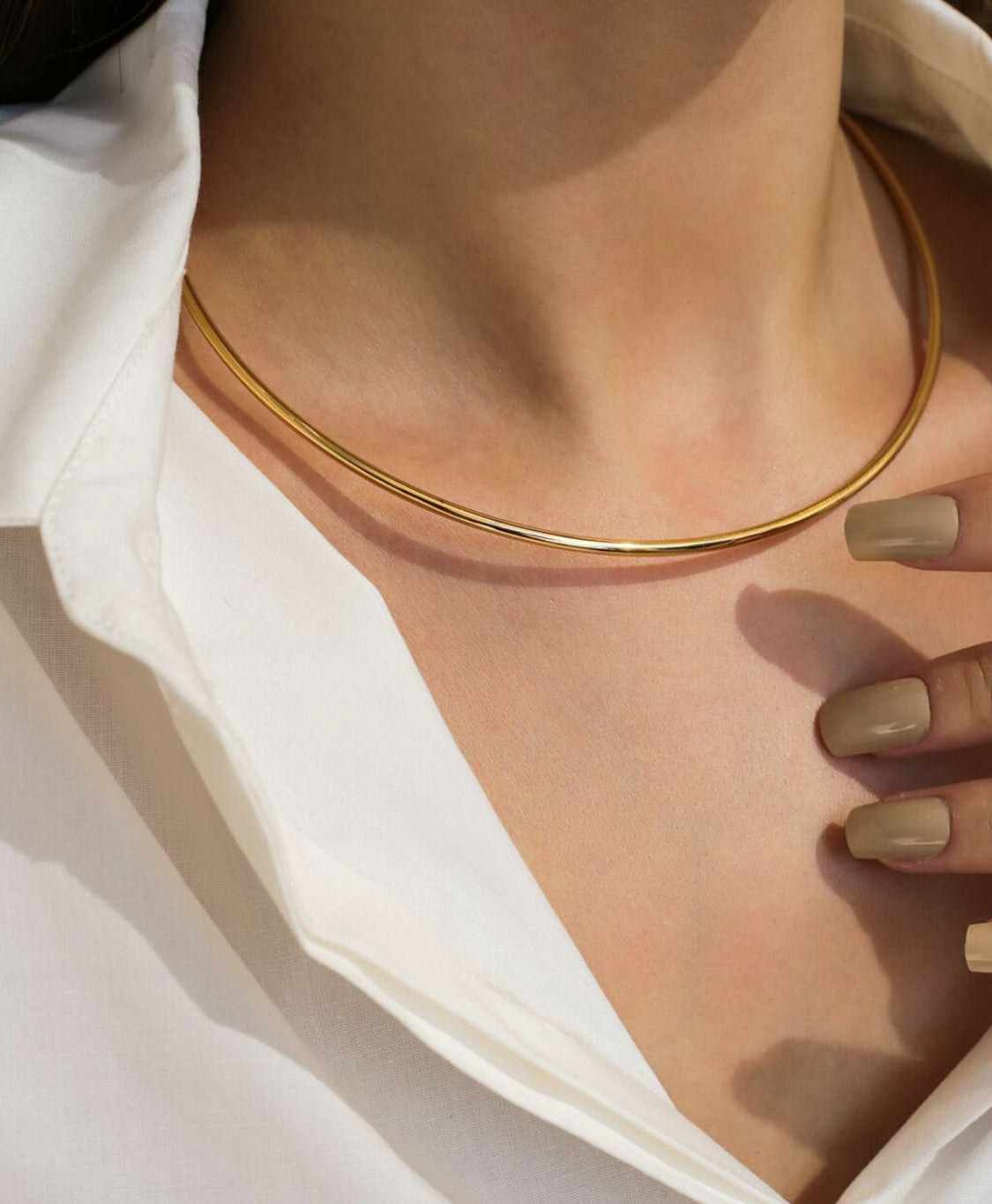 Choker Gold Smooth