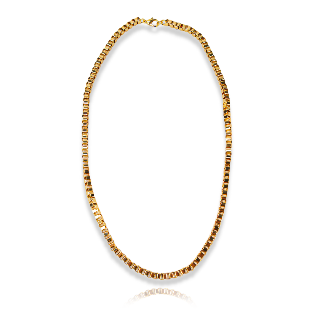 GROUMET NECKLACE GOLD