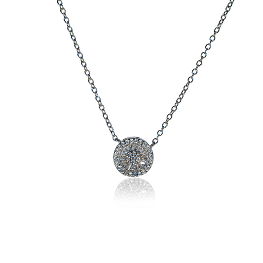 NECKLACE PIZZA SILVER