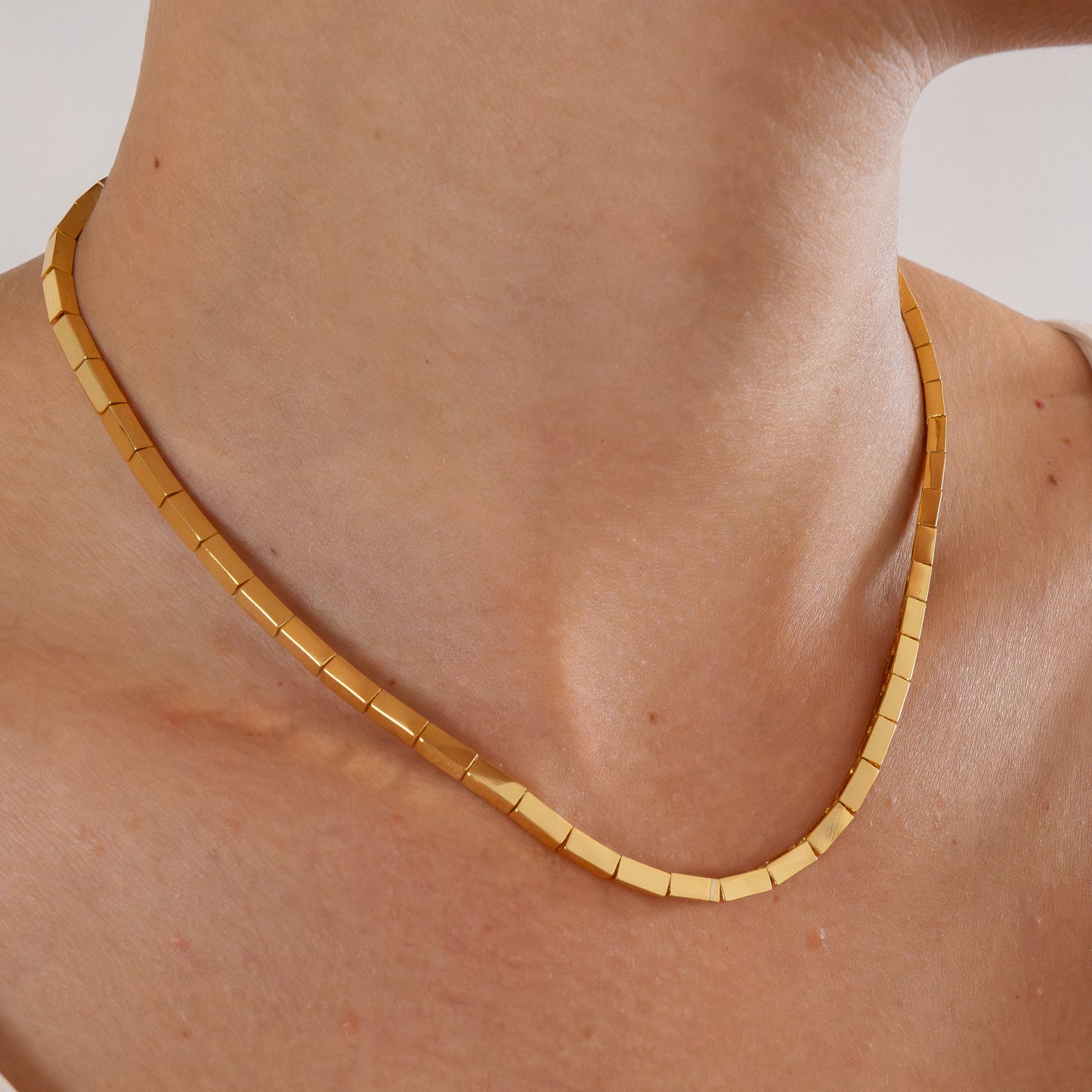 Choker Rigid Gold