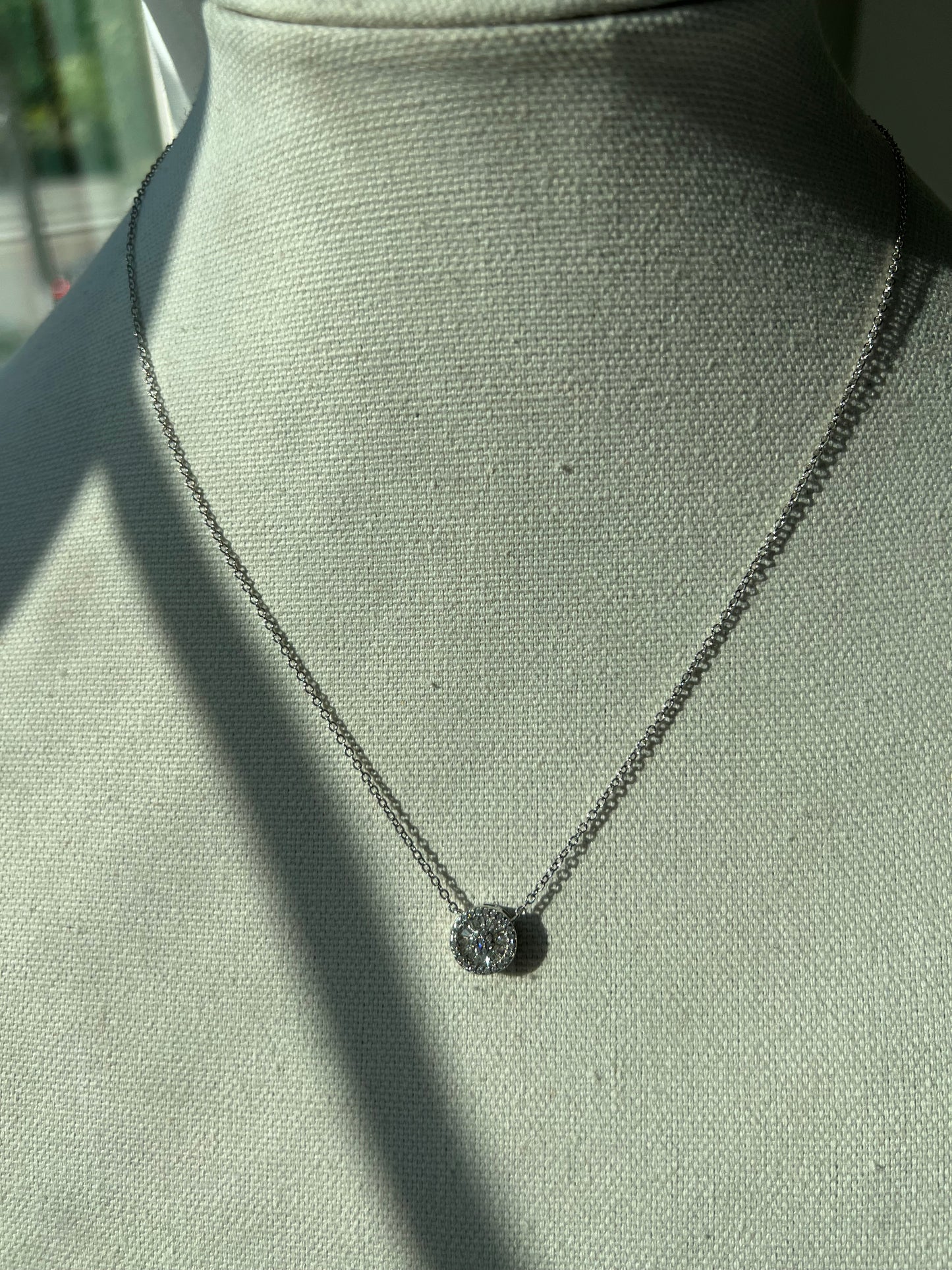 NECKLACE PIZZA SILVER