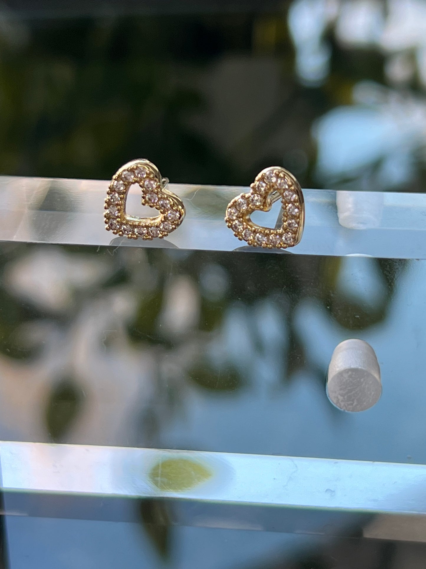 Earring Heart Gold M