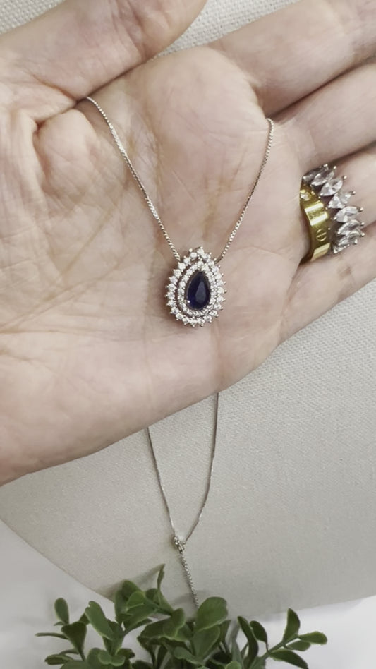 NECKLACE SAPPHIRE